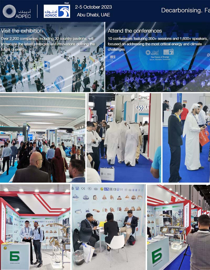 Senben at the ADIPEC 2023,  Abu Dhabi, UAE